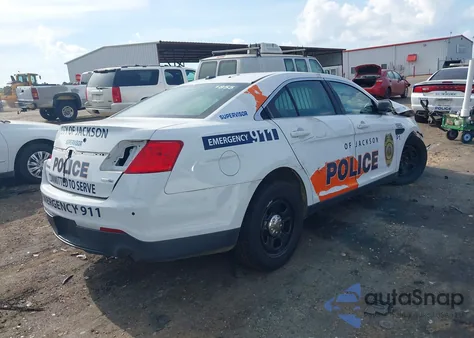 2018 Ford Police Interceptor из США, поврежденный, VIN 1FAHP2MK5JG114581